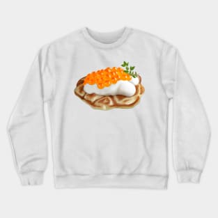 Russian sandwich with caviar Crewneck Sweatshirt